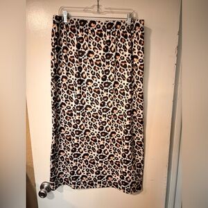 🛑SOLD🛑Leopard Print Women's Skirt